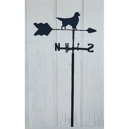 The Lazy Scroll The Lazy Scroll goldenin Golden Retriever Garden Mount Weathervane goldenin